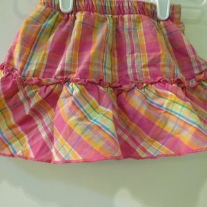 Carter's Plaid Toddler Skort